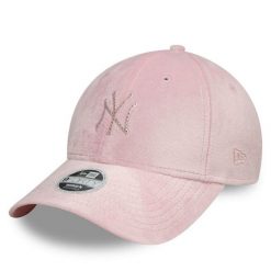 Czapka z daszkiem New Era. Czerwone czapki z daszkiem damskie New Era, bez wzorów. Za 119.99 zł.