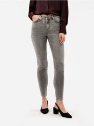 Jeansy slim - szary. Szare jeansy damskie Sinsay. Za 69.99 zł.