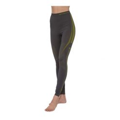 Legginsy damskie termoaktywne Brubeck DRY. Szare legginsy damskie Brubeck, bez wzorów, z elastanu. Za 129.99 zł.