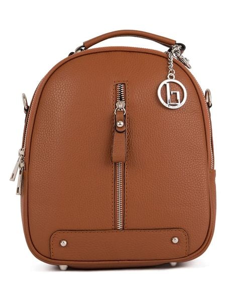 Lia Biassoni Plecak w kolorze brązowym - 23 x 27 x 10 cm rozmiar: onesize. Brązowe plecaki Lia Biassoni, bez wzorów, z materiału. Za 260.99 zł.