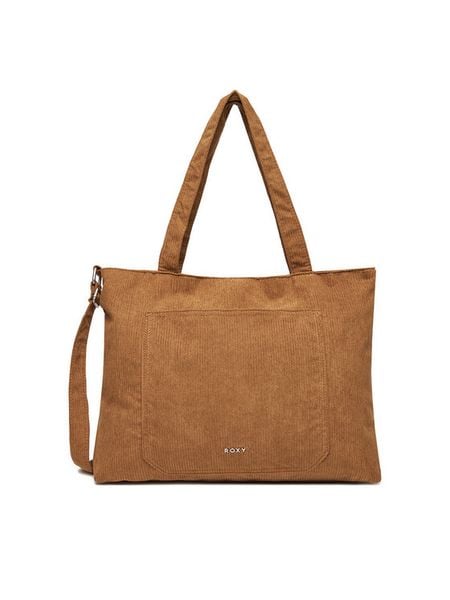 Roxy Torebka C-ROXY-KL-005-08 Brązowy. Brązowe shopper bag Roxy, z materiału, bez dodatków. Za 139.99 zł.