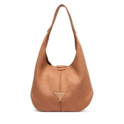 Torebka Guess. Brązowe torebki klasyczne damskie Guess, bez dodatków. Za 264.99 zł.