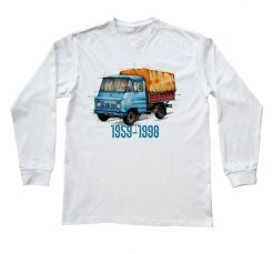 Żuk — bluzka z długim rękawem (Rozmiar: XXL (dorosła); Kolor koszulki: biały; Rodzaj nadruku: Żuk). Białe bluzki damskie nikiniki, s, bez wzorów, z bawełny, bez kołnierzyka, bez ramiączek. Za 99.00 zł.