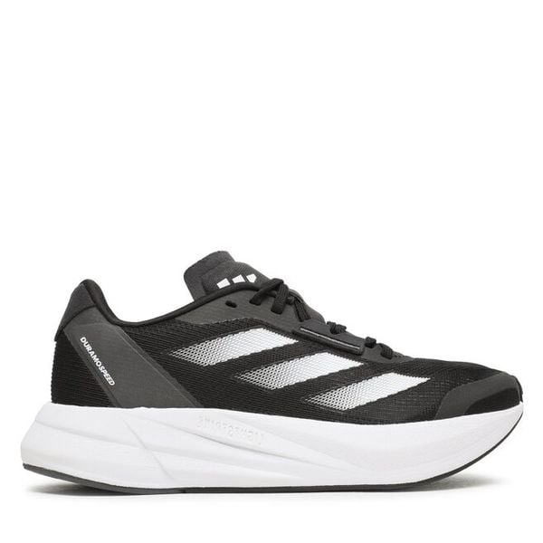 Buty do biegania adidas. Czarne obuwie sportowe damskie Adidas, bez zapięcia, do biegania. Za 279.99 zł.
