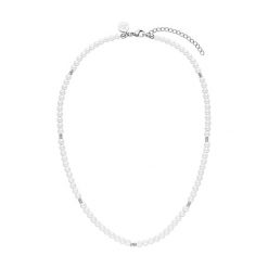 Purelei Purelei Naszyjnik z pereł Finesse Naszyjniki 1 ct Szary Damski. Szare naszyjniki damskie Purelei, z perłą, pozłacane. Za 162.69 zł.