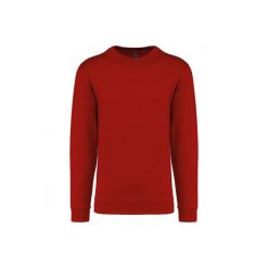 Bluza z okrągłym dekoltem Kariban. Czerwone bluzy damskie KARIBAN, xl, bez wzorów, z bawełny, bez kaptura. Za 128.50 zł.