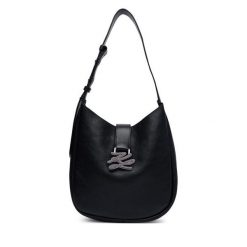 Torebka KARL LAGERFELD. Czarne torebki klasyczne damskie KARL LAGERFELD, bez dodatków. Za 1,299.00 zł.