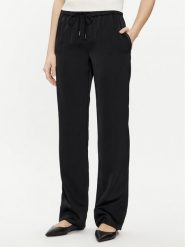 Calvin Klein Spodnie materiałowe K20K206662 Czarny Regular Fit. Czarne spodnie materiałowe damskie Calvin Klein, bez wzorów, z materiału. Za 519.99 zł.