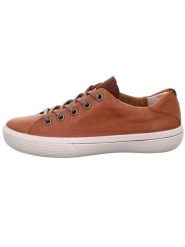 Legero Skórzane sneakersy "Fresh" w kolorze jasnobrązowym rozmiar: 37,5. Brązowe obuwie sportowe damskie Legero, bez zapięcia. Za 292.45 zł.