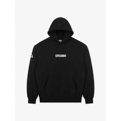 MANTO bluza z kapturem COPACABANA OVERSIZE czarna. Czarne bluzy damskie MANTO, bez wzorów, z kapturem. Za 229.00 zł.