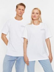 Converse T-Shirt Gf Retro Chuck Graphic Tee 2 10025913-A01 Biały Regular Fit. Białe t-shirty damskie Converse, m, bez wzorów, z bawełny, bez kołnierzyka. Za 139.99 zł.