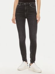 Guess Jeansy W4YA1J D5DY1 Czarny Slim Fit. Czarne jeansy damskie Guess. Za 299.99 zł.