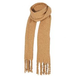 Szalik damski - Moda - Camel - Jeden rozmiar. Brązowe szaliki damskie HEAT KEEPER, na zimę, bez wzorów, z poliesteru. Za 164.54 zł.