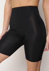 Czarne Majtki Modelujące High Waist z Push-Upem Furbia. Czarne bielizna korygująca Renee, bez wzorów, z jeansu. Za 44.99 zł.