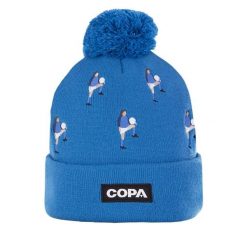 Czapka Dla Dorosłych - Life is live - Niebieski. Niebieskie czapki damskie COPA FOOTBALL, bez wzorów, z dzianiny. Za 105.97 zł.