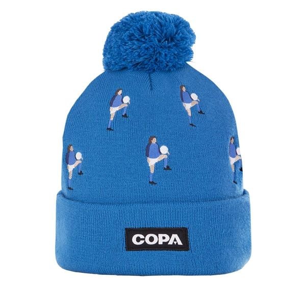 Czapka Dla Dorosłych - Life is live - Niebieski. Niebieskie czapki damskie COPA FOOTBALL, bez wzorów, z dzianiny. Za 107.00 zł.
