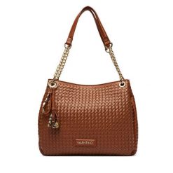 Torebka Valentino. Brązowe torebki klasyczne damskie Valentino, bez dodatków. Za 819.99 zł.