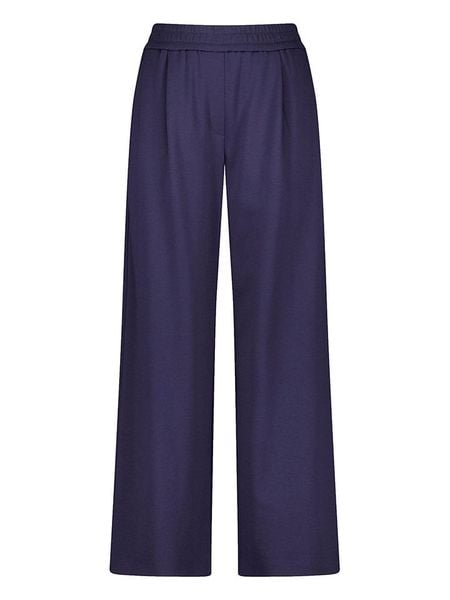 Gerry Weber Spodnie w kolorze granatowym rozmiar: 42. Niebieskie spodnie materiałowe damskie Gerry Weber, bez wzorów, z materiału. Za 228.38 zł.