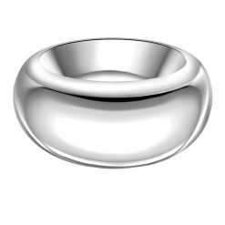 Yokoamii Pierscionek z mosiadzu w kolorze srebrnym Pierścionki 1 ct Damski. Szare pierścionki damskie Yokoamii, posrebrzane. Za 149.99 zł.