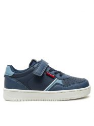 Levi's® Sneakersy VUNI0100S Granatowy. Niebieskie buty sportowe chłopięce ze skóry, bez zapięcia. Za 129.99 zł.