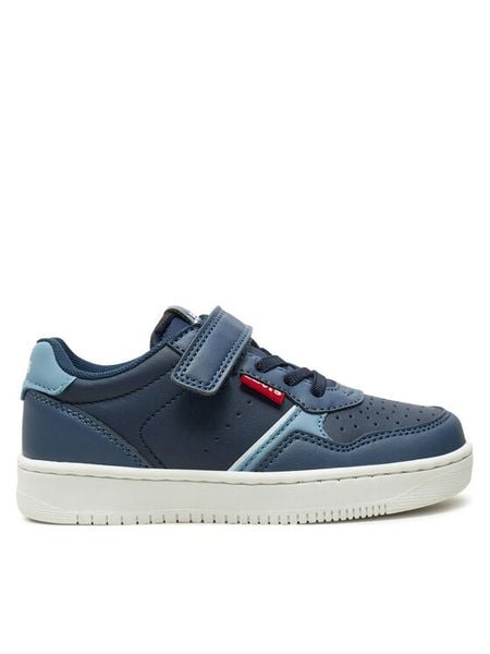 Levi's® Sneakersy VUNI0100S Granatowy. Niebieskie buty sportowe chłopięce ze skóry, bez zapięcia. Za 129.99 zł.