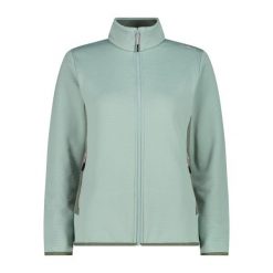 Lekka polarowa bluza damska CMP. Niebieskie bluzy damskie CMP, na zimę, bez wzorów, z polaru, bez kaptura. Za 347.00 zł.