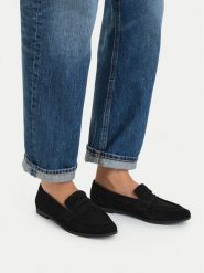 Lasocki Lordsy CEO-WI16-ZARA-07 Czarny. Czarne półbuty damskie Lasocki, bez wzorów, ze skóry, bez obcasa, bez zapięcia. Za 199.99 zł.