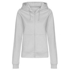 Damska Bluza Z Kapturem College Z Pełnym Zamkiem Błyskawicznym. Szare bluzy damskie AWDIS, xs, bez wzorów, z kapturem. Za 164.99 zł.