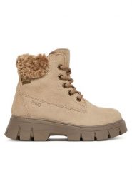 Primigi Trapery GORE-TEX 8870511 M Beżowy. Brązowe kozaki dziewczęce Primigi, bez wzorów, z gore-texu, bez obcasa, bez zapięcia. Za 469.99 zł.