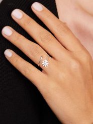 Lodie Silver Srebrny pierścionek rozmiar: onesize. Szare pierścionki damskie Lodie Silver, srebrne. Za 113.90 zł.