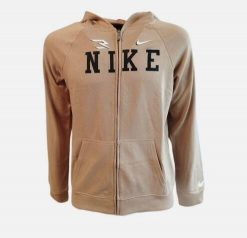 Bluza z Kapturem I Suwakiem Na Całej Długości Collegiate Rozmiar M (137-147 CM)…. Brązowe bluzy damskie Nike, m, bez wzorów, z materiału, z kapturem. Za 327.99 zł.