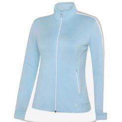 Damska bluza zapinana na zamek Galvin Green Dixie. Białe bluzy damskie GALVIN GREEN, bez wzorów, bez ramiączek. Za 723.00 zł.