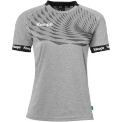 Damski jersey Kempa Wave 26. Brązowe koszulki sportowe damskie Kempa, bez wzorów, z jersey, bez ramiączek, do piłki ręcznej. Za 166.50 zł.