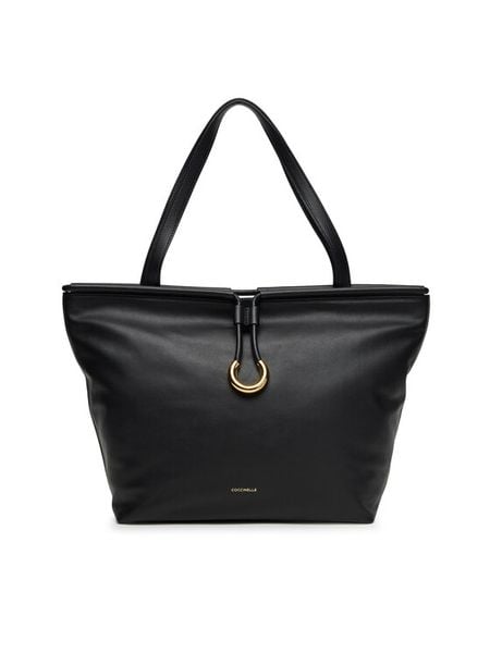 Coccinelle Torebka Bag Smoth L E1 T1F 11 01 01 Czarny. Czarne torebki klasyczne damskie Coccinelle, ze skóry, bez dodatków. Za 1,189.00 zł.