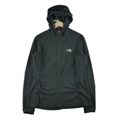 Damska czarna polarowa kurtka TNF. Czarne kurtki damskie The North Face, l, bez wzorów, z polaru, bez kaptura. Za 170.36 zł.