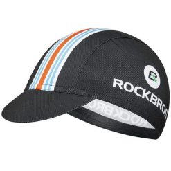 Czapka kolarska z daszkiem Rockbros MZ100. Czarne czapki z daszkiem damskie ROCKBROS, bez wzorów. Za 49.00 zł.
