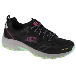 Buty trekkingowe damskie, Skechers Hillcrest - Pure Escapade. Czarne obuwie trekkingowe damskie Skechers, z materiału, przed kostkę, bez zapięcia. Za 259.99 zł.