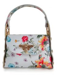 ORE10 Skórzana torebka "Liman" w kolorze kremowym - 22 x 22 x 12 cm rozmiar: onesize. Białe torebki klasyczne damskie ORE10, z materiału, przez ramię, bez dodatków. Za 130.99 zł.