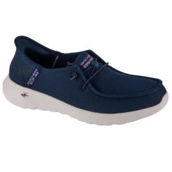 Buty sportowe Sneakersy damskie, Slip-Ins Go Walk Joy - Idalis. Czarne obuwie sportowe casual damskie Skechers, trekkingowe. Za 289.99 zł.