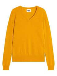 Just Cashmere Kaszmirowy sweter "Nora" w kolorze żółtym rozmiar: L. Żółte swetry klasyczne damskie Just Cashmere, l, z kaszmiru, bez kołnierzyka. Za 419.69 zł.