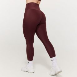 Legginsy damskie fitness z wysokim stanem Prime Fig. Fioletowe legginsy sportowe damskie GYMBEAM, l, bez wzorów, z elastanu, z podwyższonym stanem, na fitness i siłownię. Za 130.90 zł.
