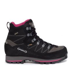 Trekkingi Aku. Czarne obuwie trekkingowe damskie Aku, z gore-texu, bez zapięcia. Za 1,049.00 zł.