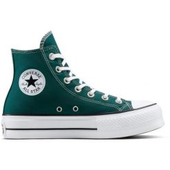 Buty sportowe Converse Chuck Taylor As Lift. Zielone obuwie sportowe treningowe Converse, na fitness i siłownię. Za 590.00 zł.
