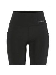 Craft Essence Short Tights 3 W – krótkie legginsy treningowe, szeroki pas –. Czarne legginsy damskie Craft, l, bez wzorów, z elastanu. Za 240.50 zł.