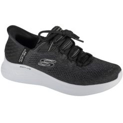 Buty sportowe Sneakersy damskie, Slip-Ins: Skech-Lite Pro - Natural Beauty. Czarne obuwie sportowe casual damskie Skechers, z materiału, trekkingowe. Za 349.99 zł.