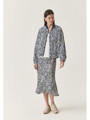 TATUUM Spódnica w kolorze granatowo-białym rozmiar: 42. Niebieskie spódnice damskie TATUUM, bez wzorów, z wiskozy, midi. Za 135.17 zł.