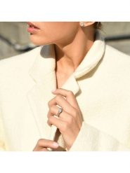 CARATELLI Złoty pierścionek "Mackay" z diamentami rozmiar: 56. Żółte pierścionki damskie CARATELLI, z diamentem, złote. Za 2,076.74 zł.