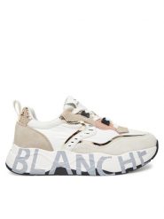 Voile Blanche Sneakersy Club105 0012017475.08.1N61 Biały. Białe obuwie sportowe damskie Voile Blanche, z materiału, bez zapięcia. Za 609.99 zł.