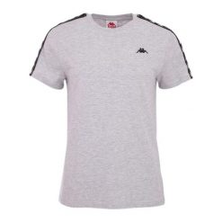 Koszulka Damska Jara. Szare koszulki damskie Kappa, l, bez wzorów, bez kołnierzyka, bez ramiączek. Za 84.99 zł.