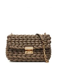 MICHAEL Michael Kors Torebka Tribeca 30T5G2RL7T Beżowy. Brązowe torebki klasyczne damskie MICHAEL Michael Kors, ze skóry, bez dodatków. Za 2,379.00 zł.
